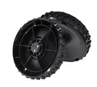 CANJPTON 574465104 Lawn Mower Wheels Diameter 183 mm Compatible with Husqvarna Automower 105 305 308 Robotic Lawn Mower Tyre (Pack of 2 Wheels)