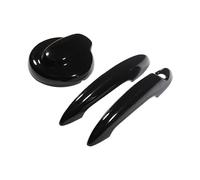 CANJPTON Car Outer Door Handle Cover and Fuel Tank Cap Trim Cover Compatible with BMW Mini Cooper S R50 R52 R53 R55 R56 R57 R58 R59 R61