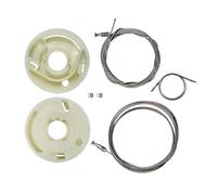 CANJPTON Right Side Electric Sliding Door Guide Rail Repair Kit Compatible with VW Transporter T5 T6 Caravelle Multivan 2003-2024 7E1843872