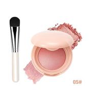 Canknown Bloom Up Baked Highlighting Blush, SoftPinch Glitter Powder Blush, Rare Beauty SoftPinch Luminous Powder Blushs Hope, Natural Finish, Highlight, for All Skin Tones (05#)
