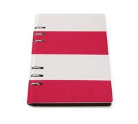 cankuop Polish Flag Refillable A5 Notebook That Lays Flat, Leather Binder Journal for Planner, Office Supplies