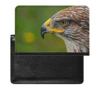 cankuop Sharp Gold Falcon Passport Cover Protector, Slim Holder for International Journey Accessories, Travel Organizer