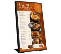 Canlarriz 18.5" Digital Signage Display, 700 Nits Digital Menu Board | Built-in CMS for Restaurants, Retail Stores, Cafes, Hotels, Business Advertising, Menu Display, Plug & Play via USB or HDMI