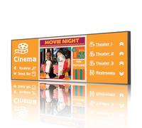 Canlarriz 43" Digital Signage Display 1000-Nit Stretched Bar Monitor