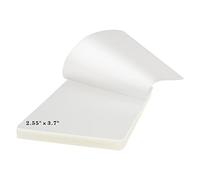 CANLENPK 2.6"x3.7"/66x95mm Thermal Laminating Pouches for 2.4"x3.5" Card,Premium Clear Plastic Laminator Sheets, Photo,Paper Card,Note Card,ID Badge,Business Card Lamination Pockets (4Mil,100Pcs)