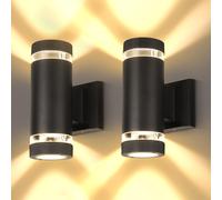 CANMEIJA Outdoor Wall Lights Up Down Outside Lights Mains