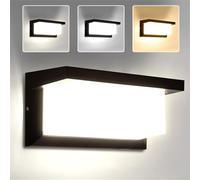 CANMEIJIA Outdoor Wall Lights 18W LED Outside Wall Lights Waterproof IP65 Aluminum Light Lighting 3000K 4000K 6500K Ideal for Gardens, garages, Portals