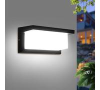 CANMEIJIA Outdoor Wall Lights 18W LED Outside Wall Lights Waterproof IP65 Aluminum Light Lighting 6500K Ideal for Gardens, garages, Portals