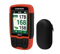 CANMORE HG200 Handheld Golf GPS & Case - Essential Golf Course Data and Score Sheet - Minimalist & User Friendly - 41,000+ Free Courses Worldwide and Growing