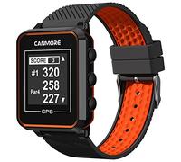 CANMORE TW356 Golf GPS Watch for Men and Women, Free Update 41,000+ Preloaded Courses Worldwide, High Contrast LCD Display, Upgrade IC Chip, Lightweight Essential Accessory for Golfers, Orange
