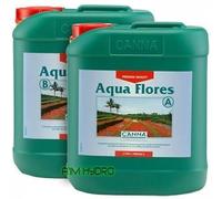Canna Aqua Flores 5 Litre 5L A+B Flower Bloom Plant Nutrients Hydroponics