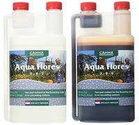 CANNA - Aqua Flores A & B 1L - Hydroponic Flowering Plant Nutrients