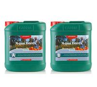 CANNA - Aqua Flores A & B 5L - Hydroponic Flowering Plant Nutrients