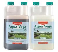 Canna Aqua Vega Fertiliser A&B 2 x 1 Litre Growth