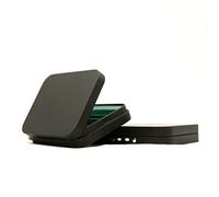 CannaAroma Child Proof Two Button Style Midnight Black Metal Box | CR Tin Box | Portable (12 Pack)