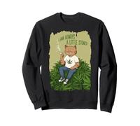 Cannabis Cat smoking a Joint - ALWAYS A LITTLE STONED 1 Sweatshirt