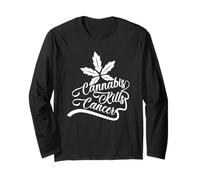 Cannabis Kills Cancer Long Sleeve T-Shirt