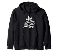 Cannabis Kills Cancer Zip Hoodie