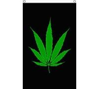 Cannabis Leaf Hemp 5'x3' Flag