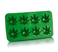 Cannabis Leaf Mould ice Cube Tray Joke Gift