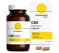 Cannaray Bright Days CBD Capsules 600mg - 60 Capsules