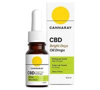Cannaray Bright Days CBD Oil Drops 500mg - 10ml
