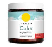 Cannaray Calm 10mg CBD Gummy (30 Count) - Strawberry