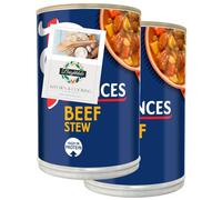 Canned Beef Bundle for Princes Beef Stew 392g 2 Pack + Brightdale Kitchen Booklet