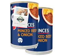 Canned Beef Bundle for Princes Minced Beef & Onion 392g 2 Pack + Brightdale Kitchen Booklet