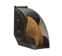 Canned Cone Filter - Cone Filter Storage | Clear Acrylic Filter Storage With Dust Cover Storage Capacity Of 100 For L