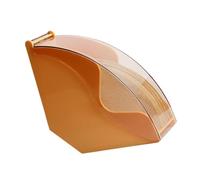 Canned Cone Filter - Cone Filter Storage | Clear Acrylic Filter Storage With Dust Cover Storage Capacity Of 100 For L