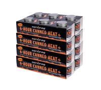 Canned Heat+ & Cooking Fuel (24-pack) (Compact, Off-Grid, Emergency)