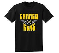 Canned Heat T-Shirt Unisex Streetwear Printed Short Sleeve Tee Shirt Men's Clothing Black XXL
