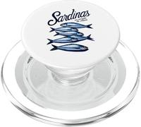 Canned Sardines In Olive Oil Spanish Language Salt Fisherman PopSockets PopGrip for MagSafe