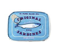 Canned Sardines Makeup Bag, Canned Sardines Style Toiletry Bags | Toiletry Travel Pouch Cosmetics Organizer Bags | Funny Canneds Sardine Design Aesthetic Storage Bag For Skincare, Eye Shadow, Shampoo