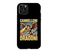 Cannelloni Dragoni Italian Brainrot Monsters AI Pasta Dragon Case for iPhone 11 Pro