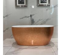 Cannes 1700mm Luxury Freestanding Bath - Copper Leaf Finish
