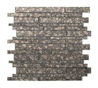 Cannes Bronze Mosaic Tile - House Of Mosaics Luxe Sample