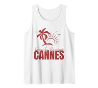 Cannes French Riviera Côte D'Azur France Sailing Marina Tank Top