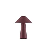 Cannes Portable Lamp Burgundy