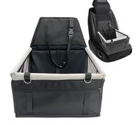 CaNni Car Seat for Dogs | Carrier Bag | Extra Stable Seat for Small and Medium Dogs Oxford Waterproof with Pocket