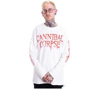 Cannibal Corpse - Butchered At Birth White - Longsleeve - white - S - 100% Cotton S