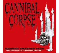 CANNIBAL CORPSE HAMMER SMASHED FACE Compact Disc back on black reissue mint rock