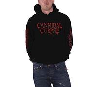 Cannibal Corpse Hoodie Tomb of The Mutilated 2019 Official Mens Black Pullover S