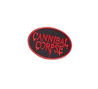 Cannibal Corpse Six Feet Under Obituary Doom Metal, Black Thrash Heavy Speed Metal Death Grind Embroidered Iron on Applique Souvenir Accessory