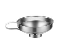 Canning Funnel Jam Funnel 5.8x2.4in Wide Mouth Thick Stainless Steel Canning Funnel with Handle Portable Rustproof Drinking Funnel for Kitchen Liquid Oil Powder