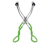 Canning Jar Lifter Tongs Stainless Steel Jar Lifter with Grip Handle for Home Kitchen (Green)