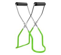 Canning Jar Lifter with Grip Handle Glass Lifter Stainless Steel Canning Gripping Tongs Heat Resistance for Home Kitchen