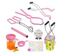 Canning Kit, Canning Supplies Starter Kit, Stainless Steel Canning Set Tools for Beginners, Canning Utensils & Essential for Water Bath & Pressure Canner, Canning Accessories for Pot