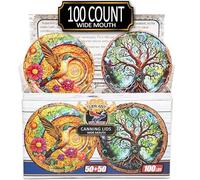 Canning Lids-Certified Food Grade Thickest BPA/BPS free Mason Jar Lids & Canning Supplies-Canning Jars Lid for Wide Mouth Mason Jars.Airtight Wood Frame Can Lids & Canning Jar Lids by Supa Ant-100pk